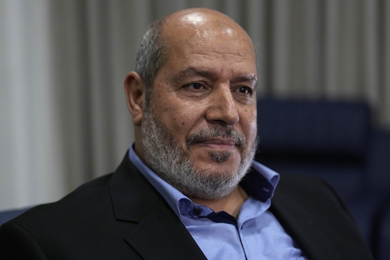 哈瑪斯政治部門副首領哈雅（如圖）27日透露正在研究停火協議的最新條件。美聯社