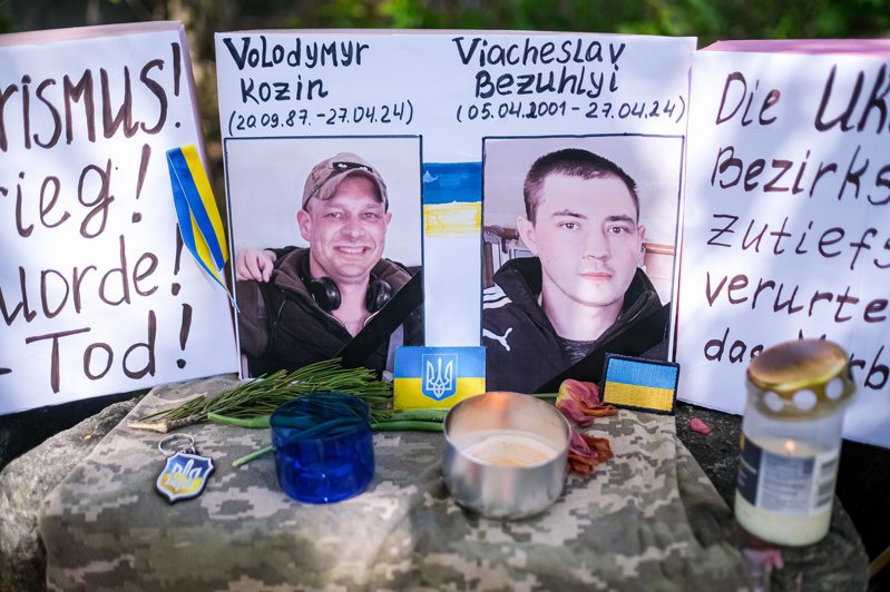 兩名遇難烏克蘭男子分別為23歲和36歲。歐新社