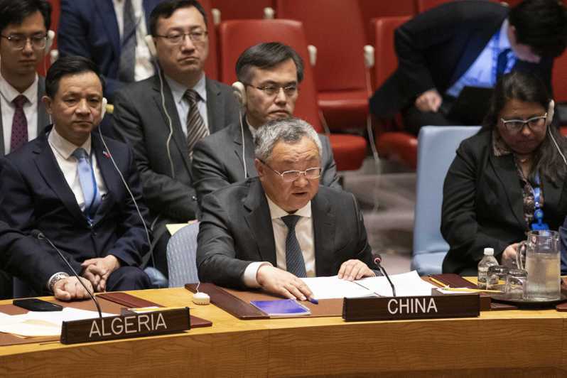 中國大陸常駐聯合國代表團大使傅聰。   取自大陸常駐聯合國代表團網站