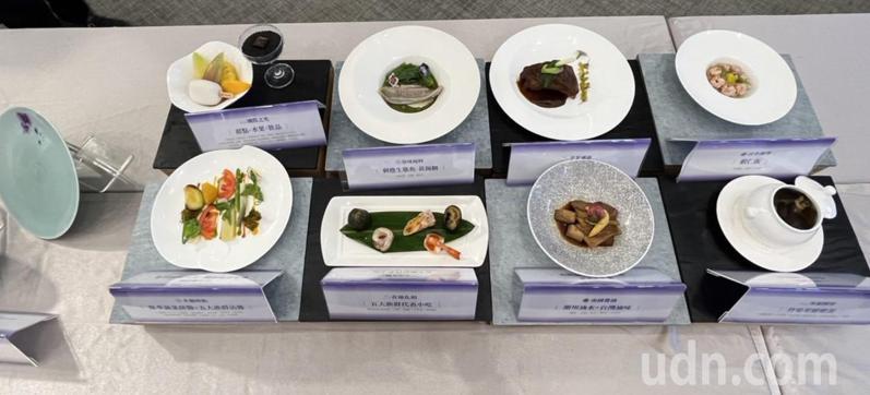 国宴菜色8道主菜用食材诉说台湾故事。记者吴淑玲／摄影