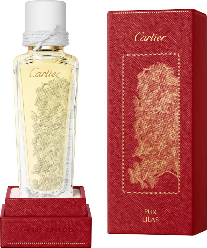 Les Epures de Parfum Pur Lilas淡香水，约8,400元。图／卡地亚提供