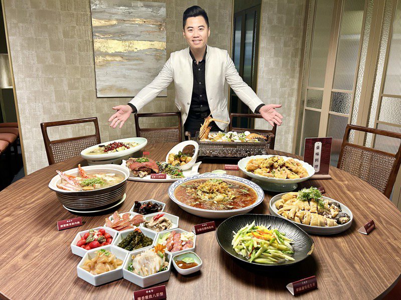 膳馨创办人兼行政总主厨郑乃纲，诠释台菜丰沛多元的样貌。记者宋健生/摄影