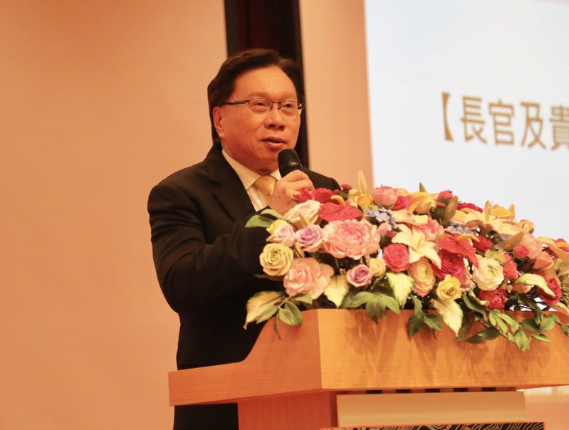 台湾科学园区科学工业同业公会副理事长蔡国洲强调营业秘密保护的重要性。中科管理局提供