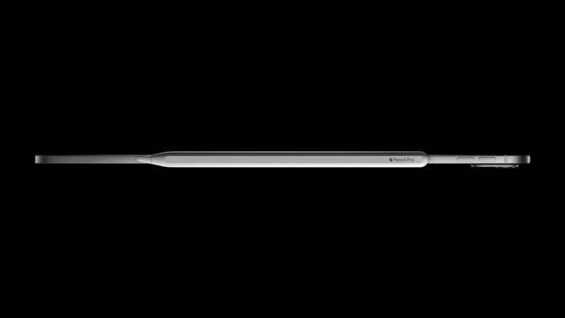 蘋果新款iPad Pro 厚度僅5.1公厘。歐新社