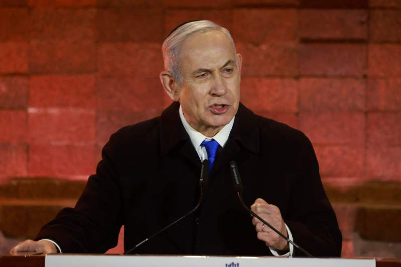 以色列總理內唐亞胡9日誓言，以色列將孤軍奮戰，用「指甲」戰鬥。法新社