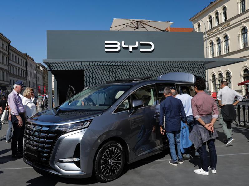 比亞迪歐洲銷售總經理舒酉星表示，2030年成歐洲最大電動車銷售商。（路透資料照片）