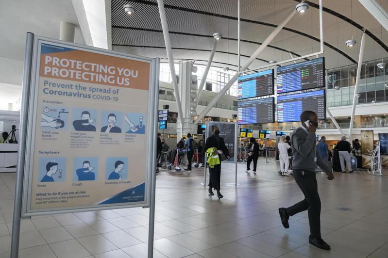 南非被指是Omicron变种病毒及其亚型毒株的关键预兆，如今确诊数字飙升，引人关注。图为开普敦国际机场。(欧新社资料照片)(photo:UDN)