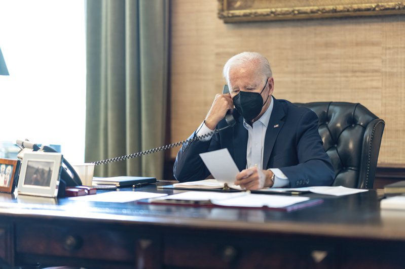 白宫表示，拜登总统染疫后病情好转。 (美联社资料照片)(photo:UDN)