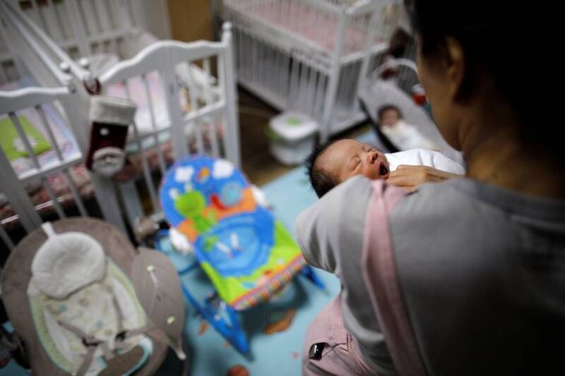 南韓警方接獲1069起無戶口嬰兒通報，目前已知34死782失蹤；圖為示意圖。路透