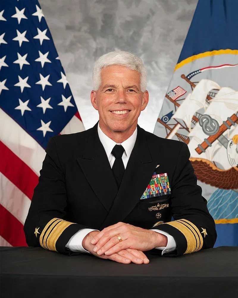 美軍第七艦隊司令湯瑪斯。（取材自美國海軍）
