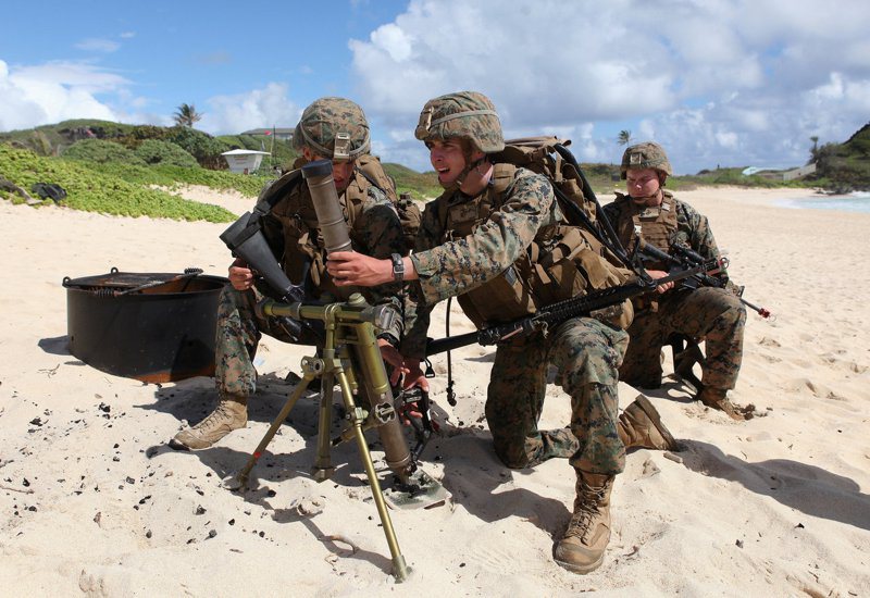華盛頓郵報報導，美國陸戰隊正以中國為假想敵重新調整作戰方式，設想在西太平洋偏遠的戰略島嶼上對抗敵人。（路透資料照片）