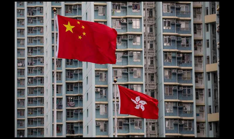 美國稱將制限香港官員簽證，港府對此嗤之以鼻，並駁斥美國務院報告及聲明。（歐新社）