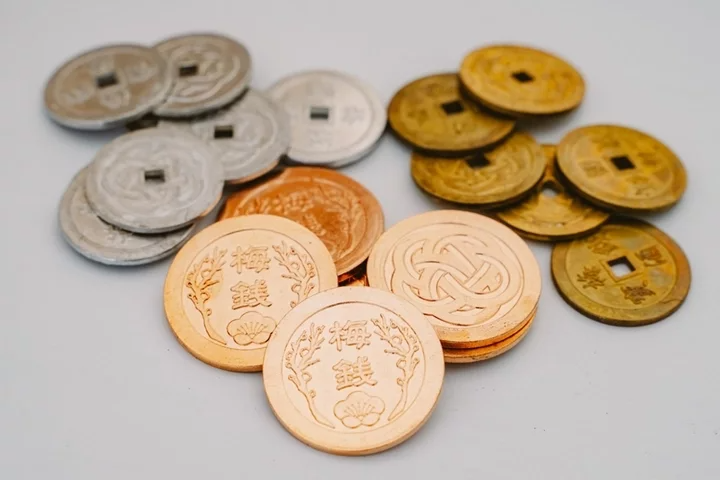 參與活動需在當日或事前購買專用硬幣「梅錢」。 圖／梅酒研究會 提供