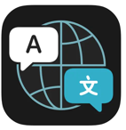 iPhone專屬的翻譯App「Apple翻譯」。 圖／橘世代編輯部