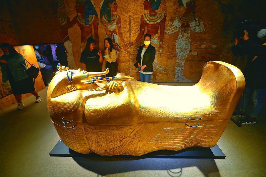 「圖坦卡門-法老王的黃金寶藏特展」展覽進入倒數階段，呼籲民眾把握最終觀展機會。圖／聯合數位文創提供