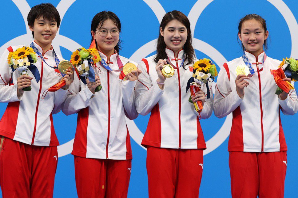 游泳／中國東奧泳隊藥檢陽性  女子8百接力金牌被取消
