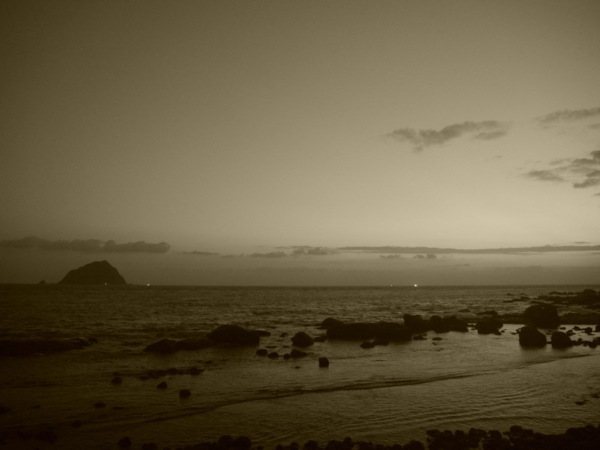 清晨的阿拉寶灣．復古風版