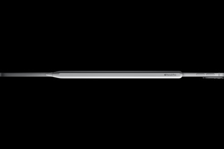 蘋果新款iPad Pro 厚度僅5.1公厘。 歐新社