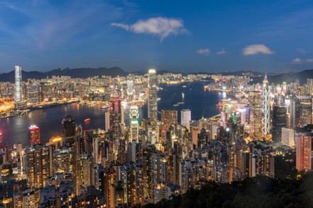香港今年第1季本地生產總值（GDP）按年上升2.7%，遠優於市場預期。 （中新社）