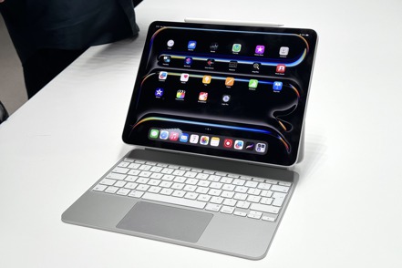 蘋果美國時間6日舉行今年首場新品發表會，大秀iPad系列新品，並為市場帶來四大驚喜。 記者黃筱晴／攝影