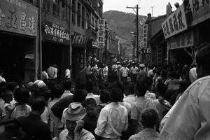 1968年5月13日，台北市士林鎮偉大茶莊發生火警，造成14死3傷的慘劇。圖為事故現場。圖／聯合報系資料照片
