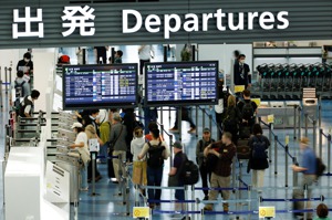 羽田機場是日本利用率最高的機場。路透