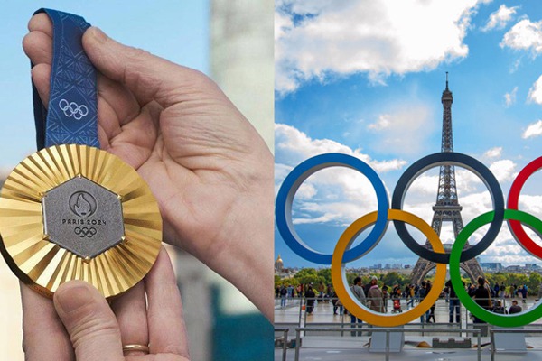 2024<u>巴黎奧運</u>獎牌4大特點介紹！皇室御用珠寶Chaumet全程打造、使用巴黎鐵塔回收金製作！