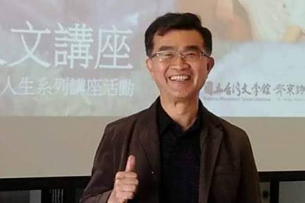 世新大學兼任客座副教授黃東烈。 圖／寰宇電視提供