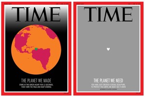 COP27聯合國氣候峰會埃及登場！《Time》雜誌最新封面：「用心注視地球」