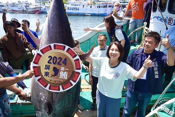 2024 屏東<u>黑鮪魚</u>文化觀光季 5月登場  第一鮪開紅盤，單價再創歷史新高