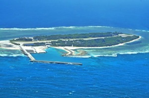 藍白立委訂5月18日一早從屏東基地搭運輸機前往南沙太平島。圖／漁業署提供