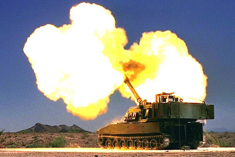 美方擴大對台軍售，其中可能包括100輛M109A6自走砲。圖／翻攝FAS網站