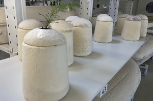 綠色葬禮新趨勢！荷蘭打造「蕈菇棺材」一個半月內自然分解