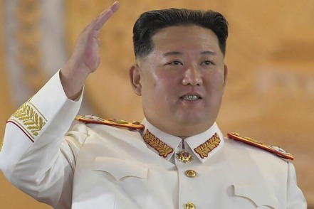 朝鮮領袖金正恩 美聯社