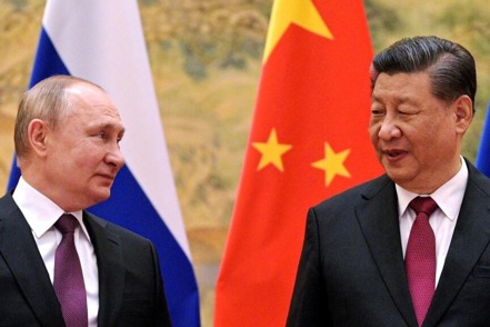 第三屆「一帶一路」國際合作高峰論壇將於17日至18日在北京舉行，俄羅斯總統普亭預計出席峰會。圖/美聯社