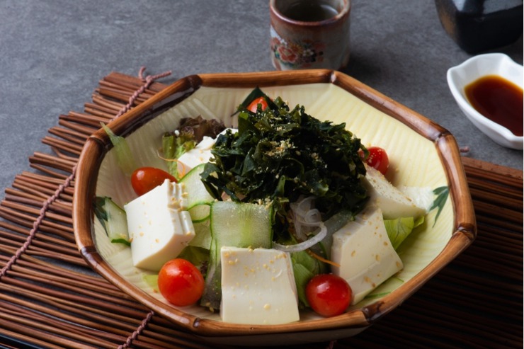 減脂也能很享瘦 懶人必學常備菜 豆腐海帶芽和風沙拉