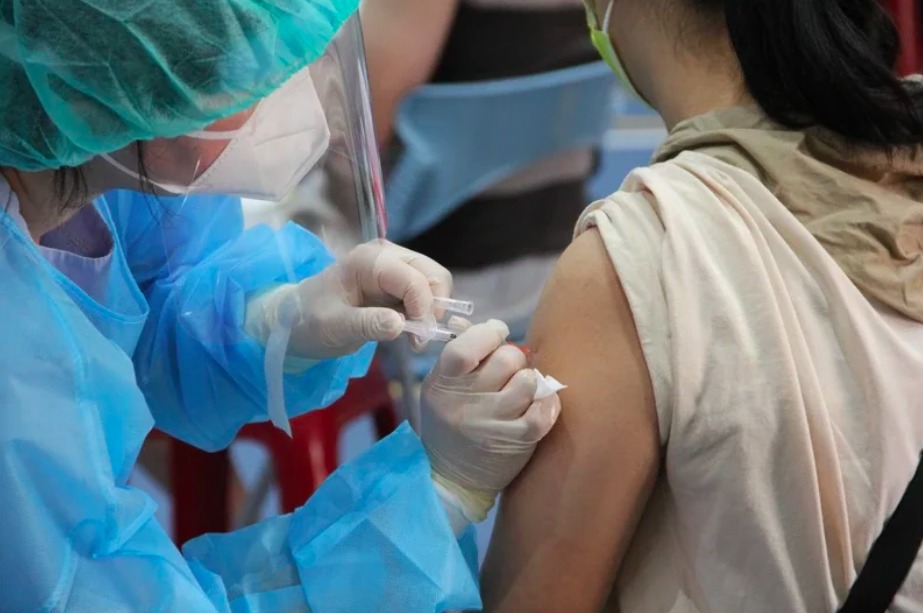 圖為民眾施打疫苗示意圖。記者陳俊智攝影／報系資料照