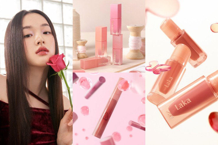 2024 春夏韓國最新唇彩！盤點 3 個必包色的人氣品牌，一次擁有柔和蜜桃、乾燥玫瑰、烏龍奶茶♡