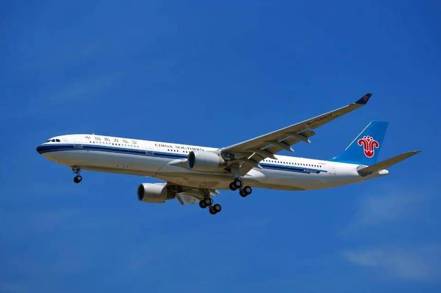 中國南方航空股份有限公司發言人表示，總部廣州的南方航空計畫4月17日開通直飛墨西哥城的航班。圖為中國南方航空示意圖。 圖／中國南方航空提供