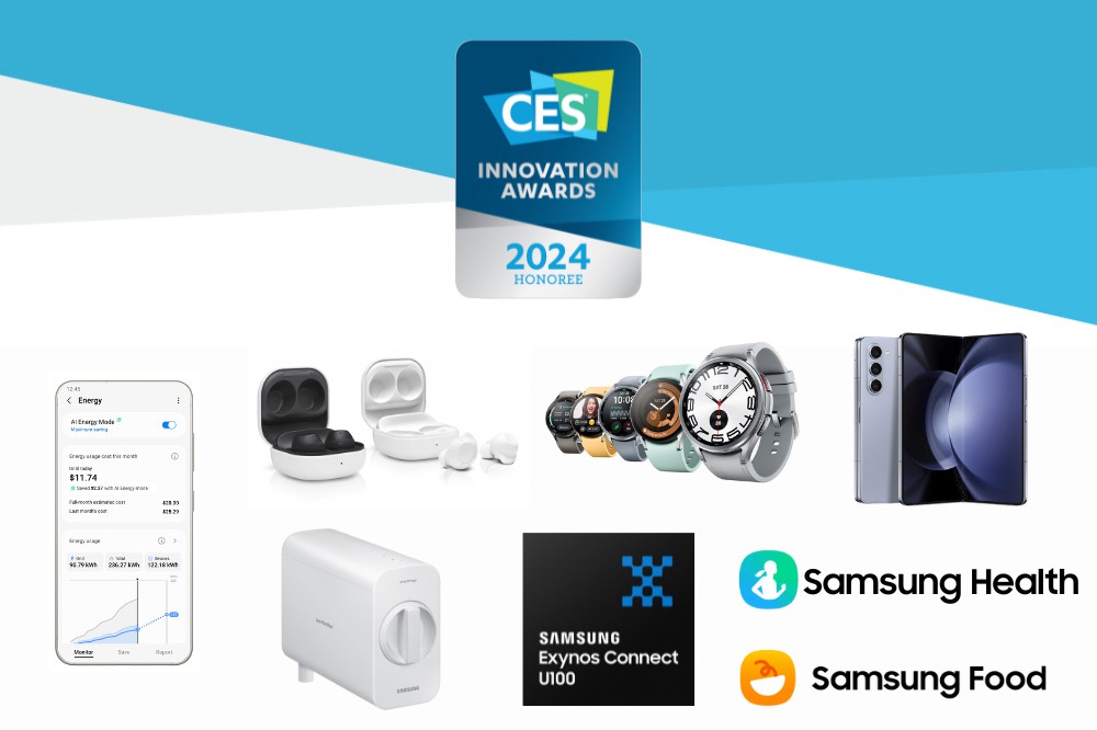三星獲美國消費技術協會肯定！「CES® 2024創新大獎」表揚多項產品與技術