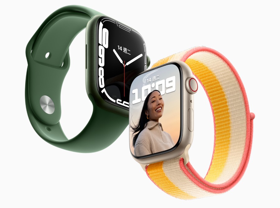 申辦遠傳指定方案，月付999元，Apple Watch Series 7（GPS+行動網路版）只要0元即可帶回家。圖/業者提供
