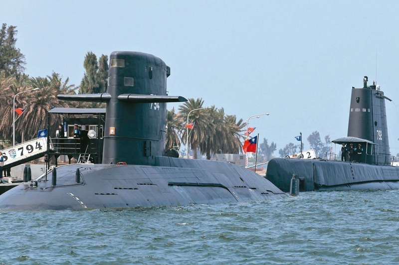 政府力拚潛艦國造首艘2023年6月下水，但海軍已提交報告，說明潛艦無法提前下水。圖／聯合報系資料照片