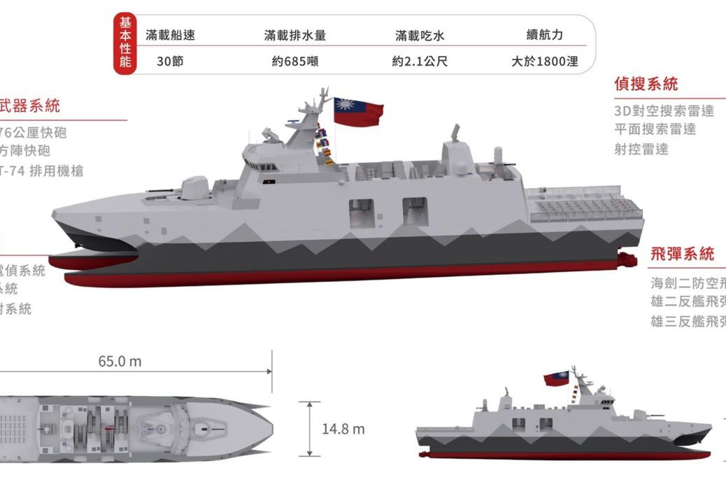 海軍量產型沱江艦與快速布雷艇 今開工 | 聯合新聞網