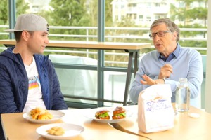 當吃素變簡單－比爾蓋茲：沒必要再吃牛肉漢堡了