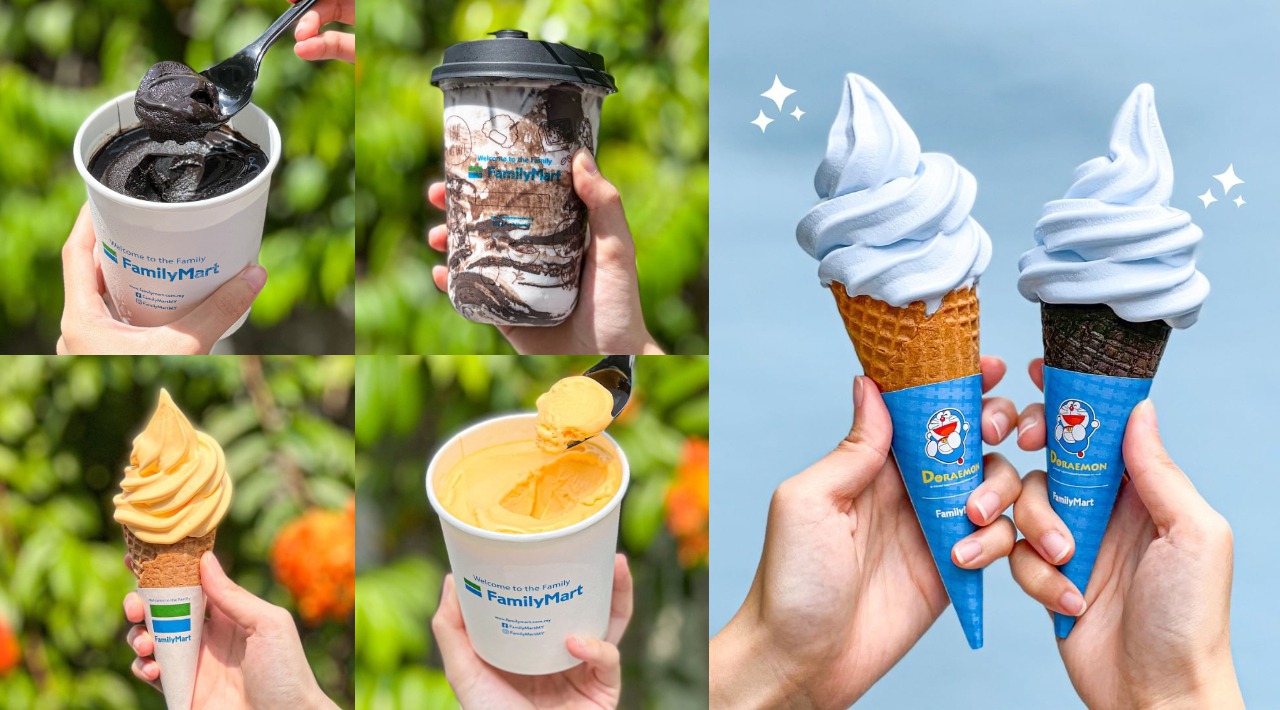 盤點馬來西亞「FamilyMart」超好拍霜淇淋，「哆啦A夢藍」領軍3種絕美色系，霜淇淋太百變啦！ | 聯合新聞網 – 聯合新聞網