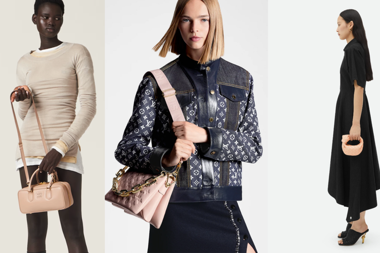 2024年度代表色「柔和桃」5款精品時尚包包推薦！Chanel的HOBO包、LV的經典浮雕包 用它們開啟溫馨柔軟的2024年