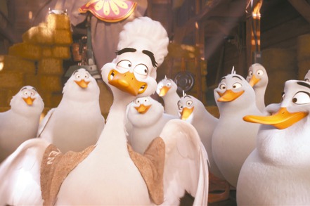 環球影業新動畫片「飛鴨向前衝」在美首周末票房2,500萬美元，比自家預估的表現還亮眼。（美聯社）