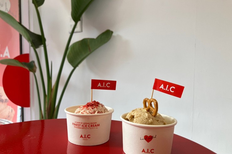 【台南美食】 AIC 冰淇淋 Artisan Ice Cream | 國華街義式冰淇淋新選擇，天然手工純粹多種口味不收不行
