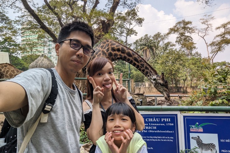 越南胡志明景點【西貢動植物園 Saigon Zoo】-Vườn Bách Thảo，擁100多年歷史的古老<u>動物園</u>。超近距離看到大象、長頸鹿，可餵食動物，還有多款小型遊樂設施，胡志明親子景點推薦。
