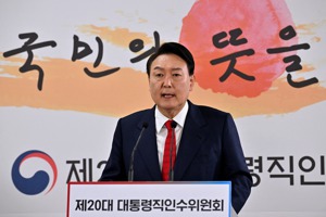 南韓總統當選人尹錫悅。路透